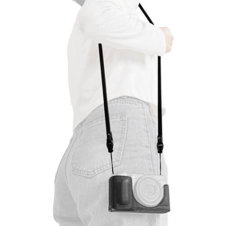 SmallRig 5686 - uniwersalny pasek na ramię/szyję/naramienny (szybkozłączkowy, dedykowany do Ricoh GR) - przykład użycia